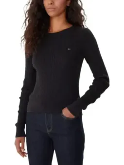 Tommy Hilfiger Damenpullover im Jeans-Stil - Zeitlos & Modern