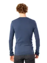 Tommy Hilfiger dunkelblaues Langarm-T-Shirt