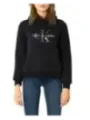Grauer Hoodie mit weißem CK-Logo