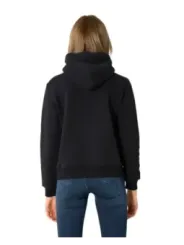 Schwarzer Calvin Klein Crop Hoodie