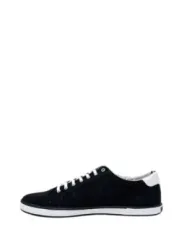 Schwarze Tommy Hilfiger Leder Sneaker