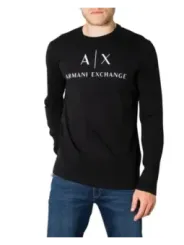Schwarzes Armani Exchange Herren T-Shirt