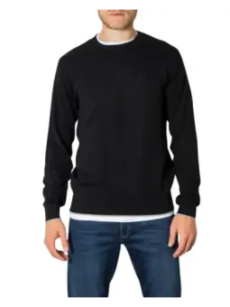 Schwarzes Armani Exchange Langarmshirt