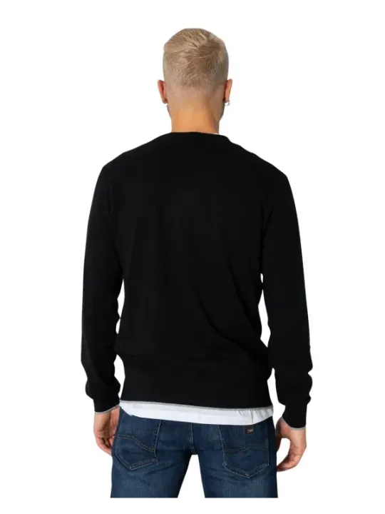 Schwarzes Armani Exchange Langarmhemd