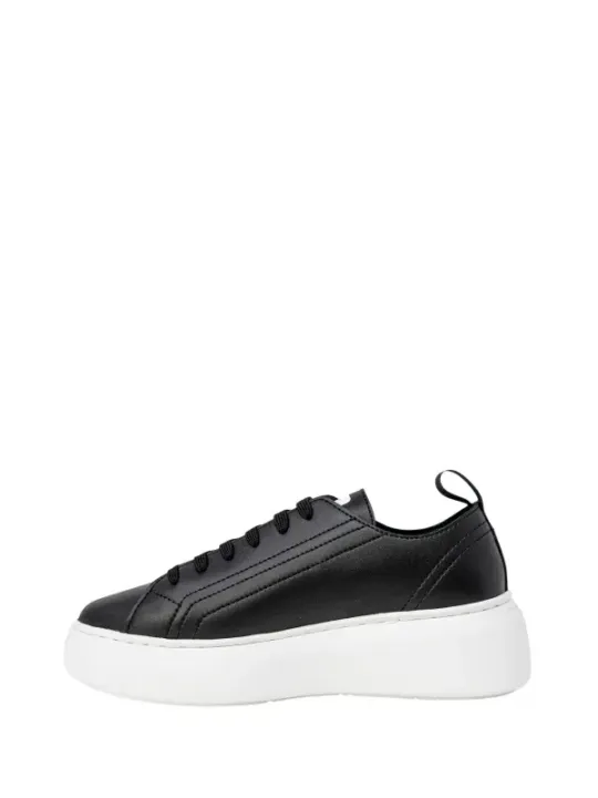 Schwarze weiße Herren Sneaker
