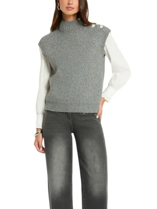 Morgan De Toi - Morgan De Toi Gilet Donna