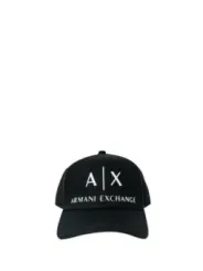 Schwarze Armani Exchange Baseballkappe