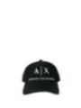 Schwarze Armani Exchange Baseballkappe