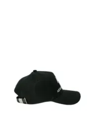 Schwarze Armani Exchange Baseballkappe