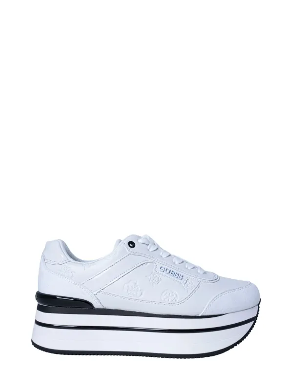 Weiße und schwarze Guess Sneakers Weiße und schwarze Guess Sneakers