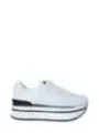 Weiße und schwarze Guess Sneakers