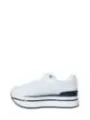 Weiße geprägte Plattform Sneaker Guess