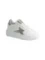Weiße Sneaky 212229 Damenschuhe Gold