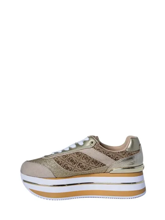 Guess 211104 glitzernde weiße Sneaker