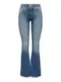 Helle Jeans, gerades Bein, Baumwolle