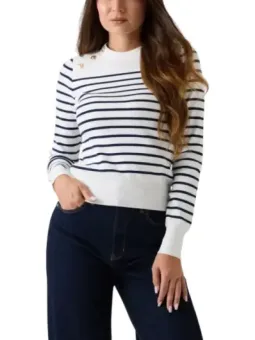 "Eleganter Guess Damenpullover 493074 - Stilvoll & Bequem"