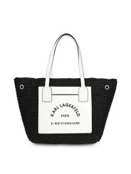 Schwarze Karl Lagerfeld Shopper Handtasche
