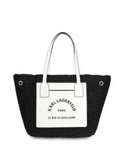Schwarze Karl Lagerfeld Shopper Handtasche