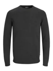 Grauer Jack & Jones Strickpullover