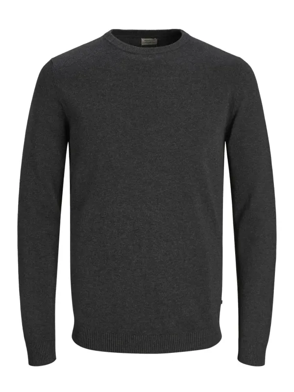 Grauer Jack & Jones Strickpullover Grauer Jack & Jones Strickpullover