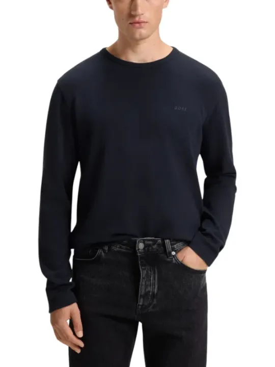 "Eleganter Boss Herrenpullover 493322 – Stilvoll & Bequem"