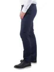 Dunkelblaue Herrenstoffhose