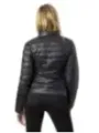 Schwarze Armani Exchange Pufferjacke Damen