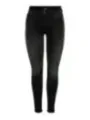 Schwarze Skinny-Jeans mit Fransen