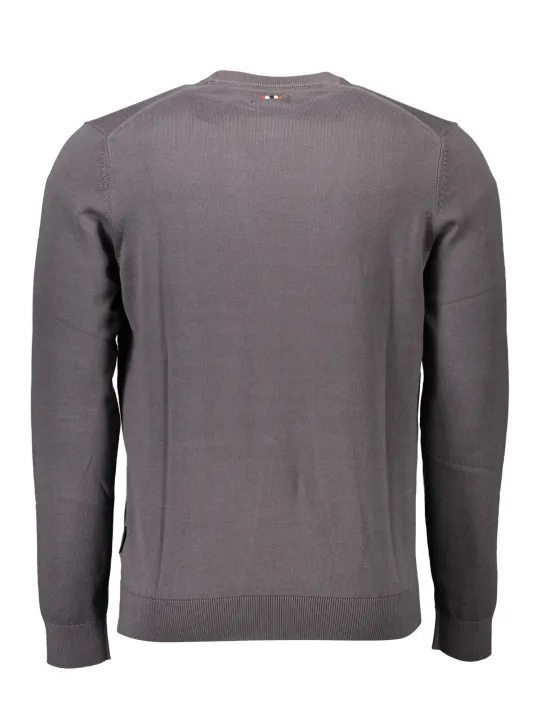 Grauer Herrenpullover von Napapijri – Stil & Komfort Grauer Herrenpullover von Napapijri – Stil & Komfort
