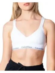 Weißer Calvin Klein Bralette mit Logo