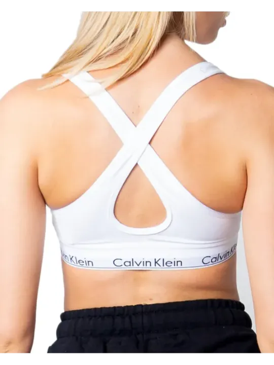 Weißer Calvin Klein Sport-BH