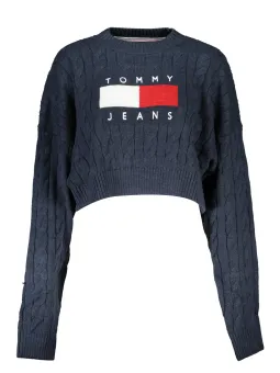 Tommy Hilfiger Damenpullover Blau - Stilvoll & Elegant