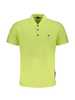 Gelbes Napapijri Herren T-Shirt, Kurzarm, bequem & stilvoll