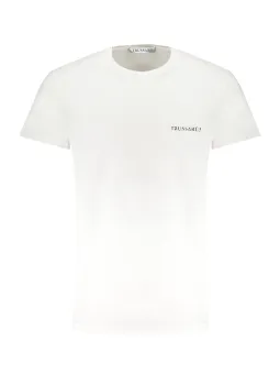 "Trussardi Herren T-Shirt Weiß - Stilvoll & Bequem"