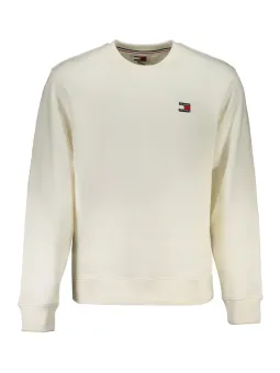 Tommy Hilfiger Herren Sweatshirt Weiß mit Reißverschluss