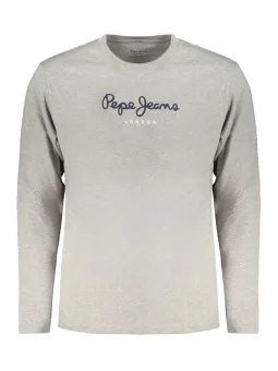PEPE JEANS Herren Grau T-Shirt Kurzarm - Stilvoll & Modern