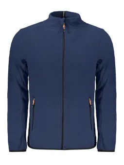 "Norwegen 1963 Blaues Herren Sweatshirt mit Reißverschluss"