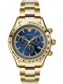 Goldene Versace Herrenuhr mit Chronographen