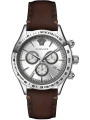 Versace Braun Uhr Leder Stahl