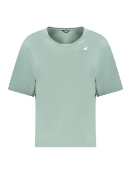 Grünes Damen Kurzarm T-Shirt – Bequem & Stilvoll