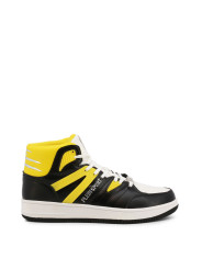 Schwarze und gelbe Plein Sport Sneaker