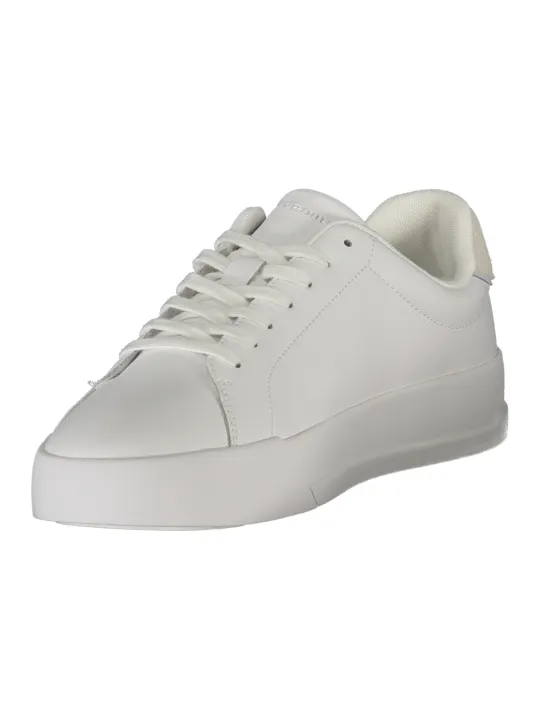 "Tommy Hilfiger Herren-Sneaker: Weiß, Stilvoll & Sportlich"