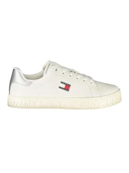 TOMMY HILFIGER: Elegante Weiße Damensneakers