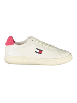 "Stilvolle Tommy Hilfiger Weiße Damensneakers EN0EN02815"
