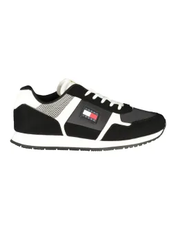 Tommy Hilfiger Herren Sneakers EM0EM01590NEBDS - Schwarz