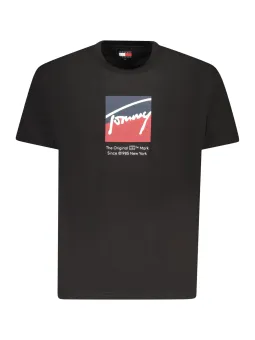 Tommy Hilfiger Herren T-Shirt Schwarz – Stilvoll & Bequem