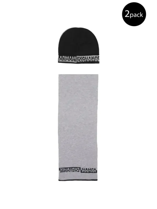 Armani Exchange Socken Zweierpack Schwarz Weiß