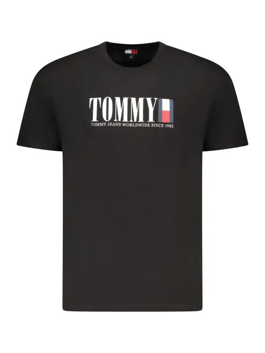 "Tommy Hilfiger Herren T-Shirt Schwarz - Stil & Komfort"
