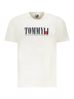 "Tommy Hilfiger Herren T-Shirt Weiß - Stilvoll & Bequem"