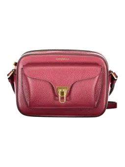 Einzigartige Coccinelle Lila Damentasche – Seltene Rarität